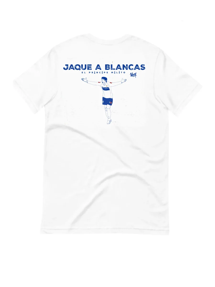 Camiseta Jaque a Blancas “ El príncipe Milito”