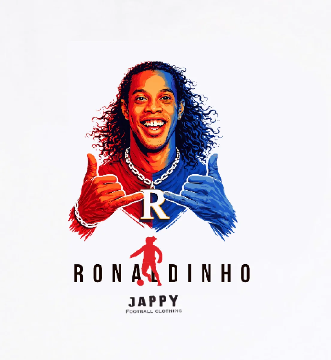 Camiseta Jappy Ronaldinho R10 - Imagen 3