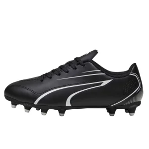 PUMA VITORIA FG JUVENIL COLOR NEGRO BLANCO