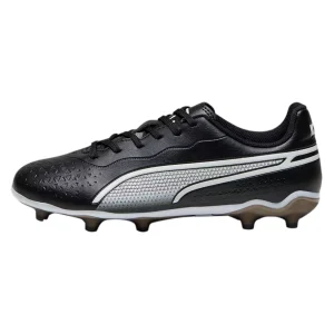 PUMA KING MATCH FG JUVENIL COLOR NEGRO BLANCO