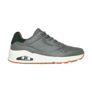 TENIS SKECHERS UNO-TAILORED AIR PARA CABALLERO COLOR OLIVO