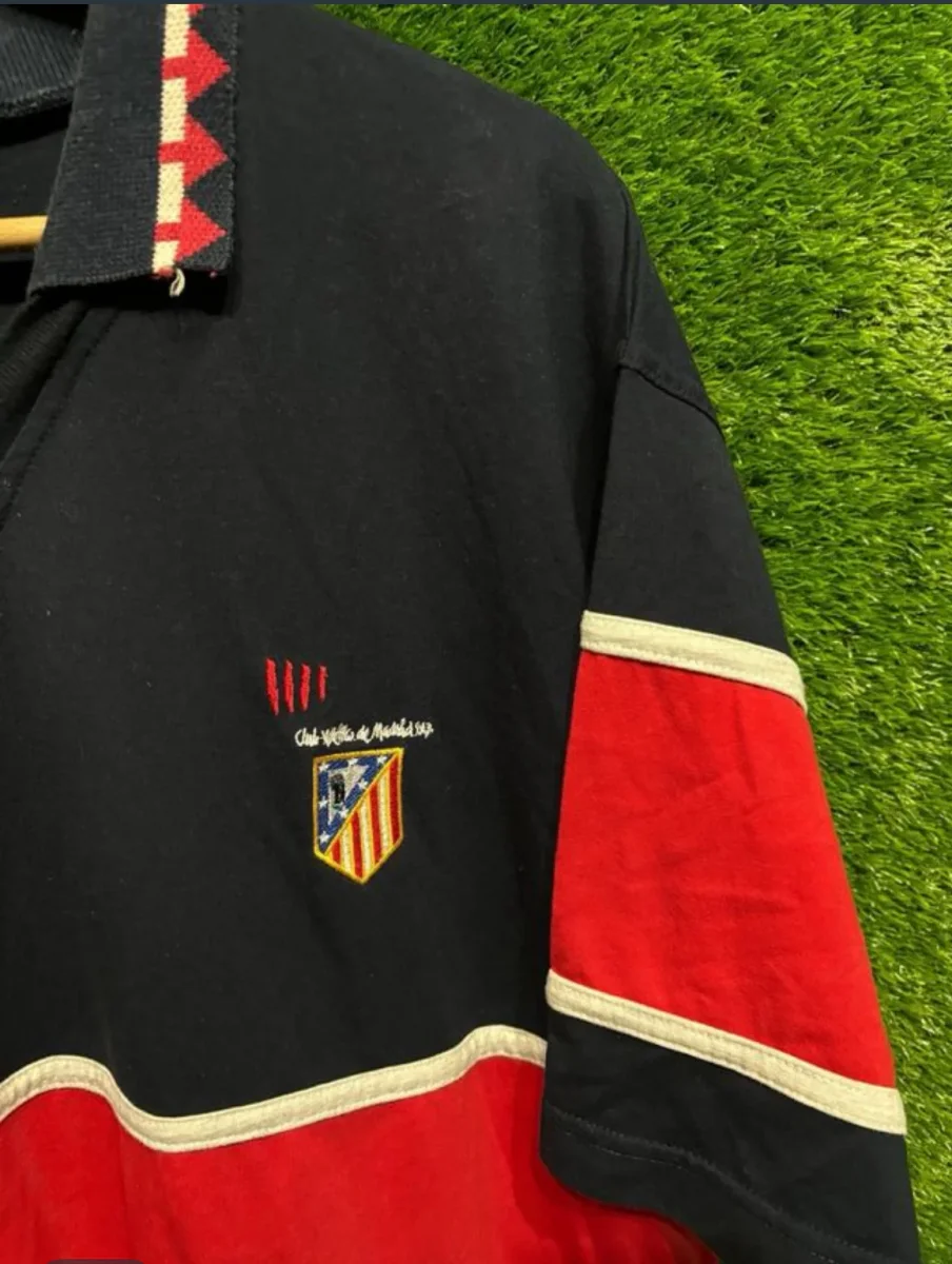 Polo Atlético de Madrid 1997-98 Puma – Talla XL | Joya vintage - Imagen 5