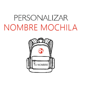 PERSONALIZAR NOMBRE MOCHILA