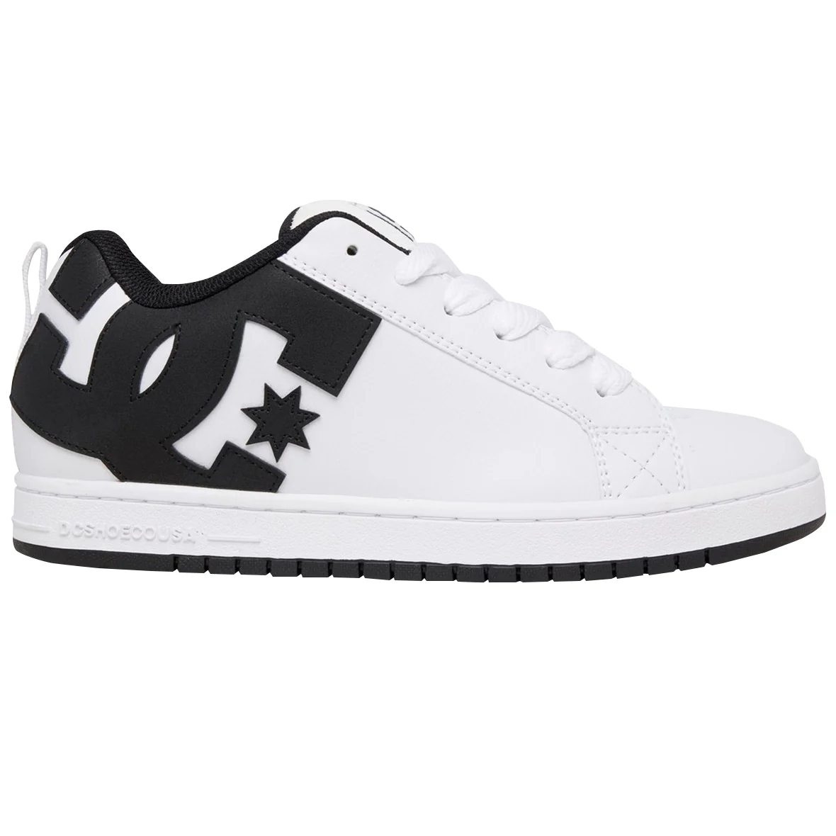 DC SHOES COURT GRAFFIK PARA CABALLERO COLOR BLANCO NEGRO