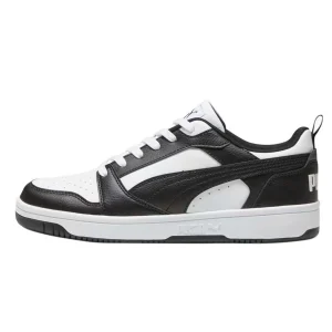 PUMA REBOUND V6 PARA CABALLERO COLOR BLANCO NEGRO