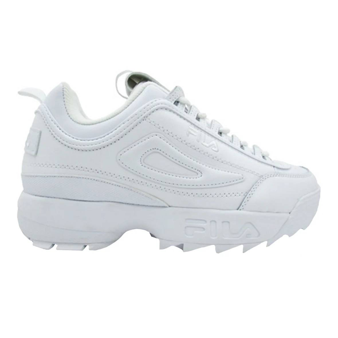 FILA DISRUPTOR II PREMIUM PARA CABALLERO COLOR BLANCO