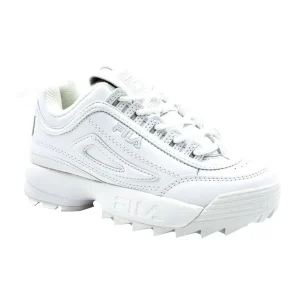 FILA DISRUPTOR  UNISEX COLOR BLANCO BLANCO