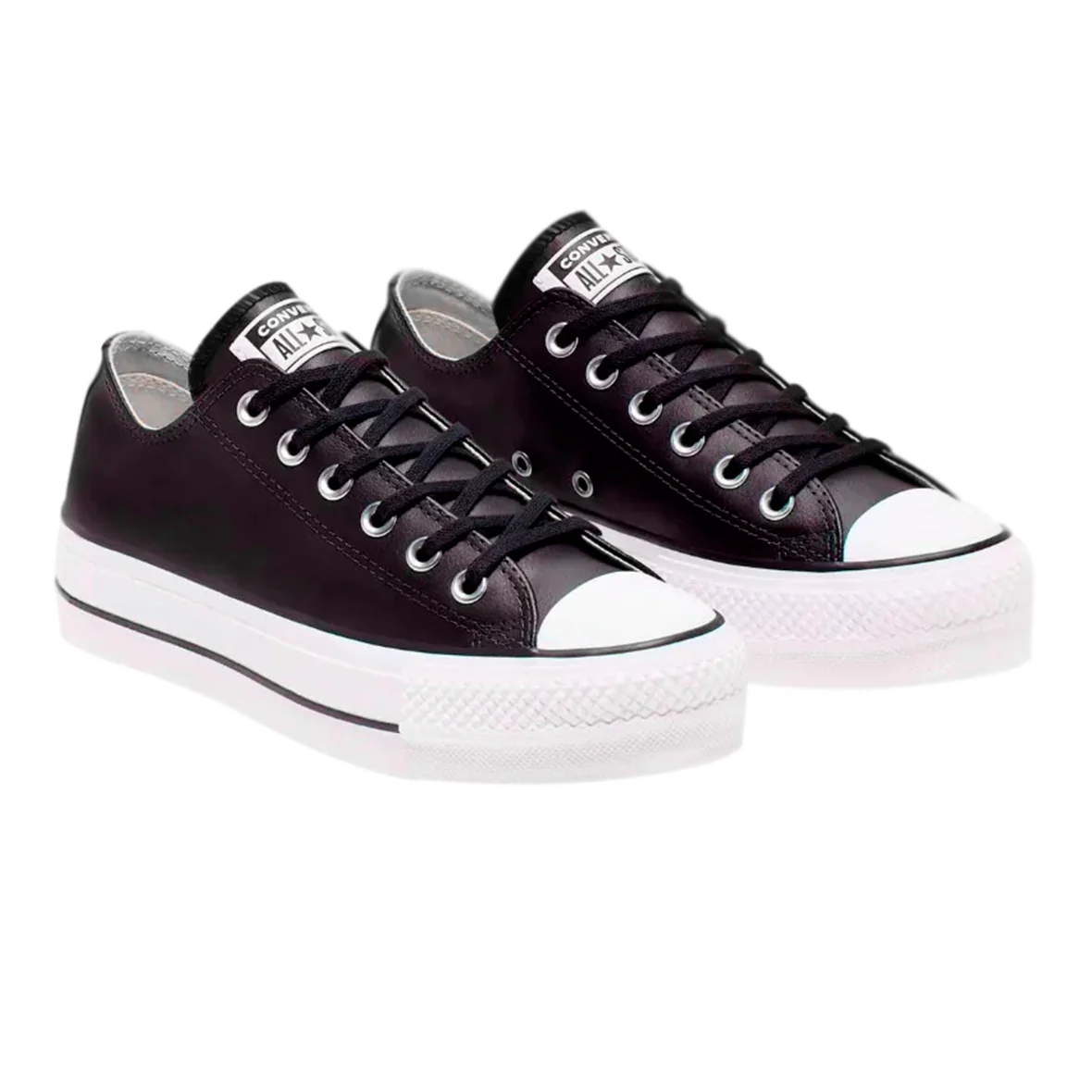 CONVERSE CHUCK TAYLOR ALL STAR LIFT PARA DAMA COLOR NEGRO - Imagen 4