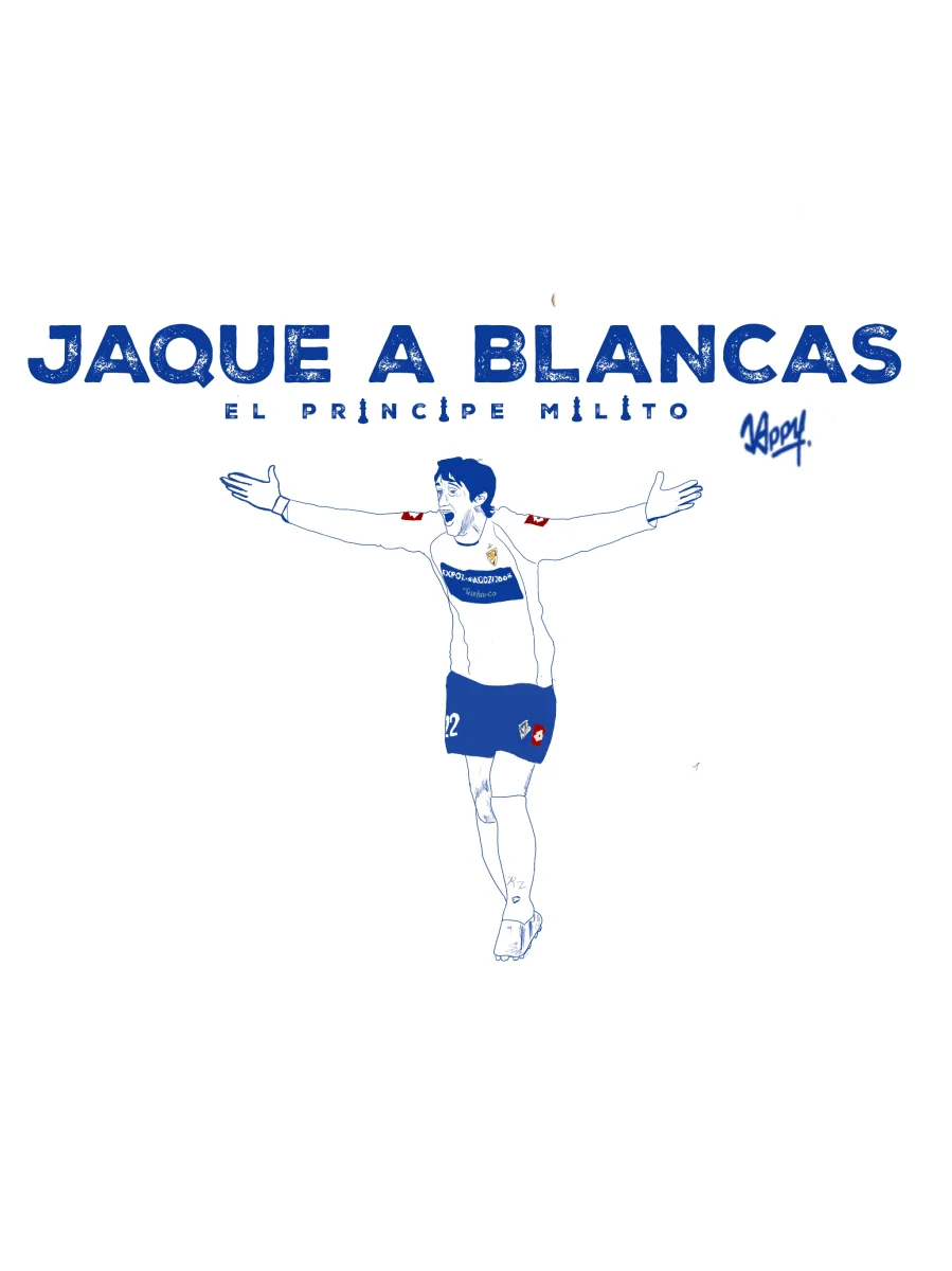 Camiseta Jaque a Blancas “ El príncipe Milito” - Imagen 3