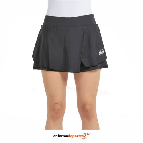 FALDA BULLPADEL ADRAR W | NEGRO TEJ BICOLOR - Imagen 2