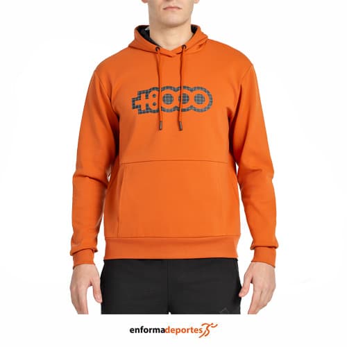 SUDADERA HOMBRE +8000 AIKE | CALABAZA - Imagen 2