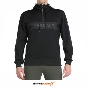 SUDADERA HOMBRE +8000 ANDOR F24 | NEGRO