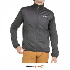 SUDADERA HOMBRE +8000 ARANGE FA24 | NEGRO