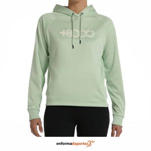 SUDADERA MUJER +8000 AZEALIA | VERDE PASTEL