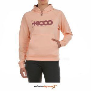 SUDADERA MUJER +8000 BEL F24 | SALMON