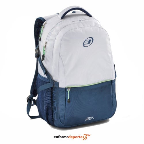 MOCHILA BULLPADEL PEARL BPM25021 | BLANCO/AZUL