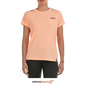CAMISETA MUJER+8000 BROWEN | SALMON FLUOR
