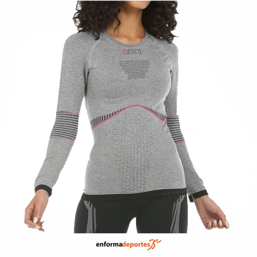 CAMISETA MUJER +8000 CHAMLANG 24I | GRAFITO VIGORE - Imagen 2