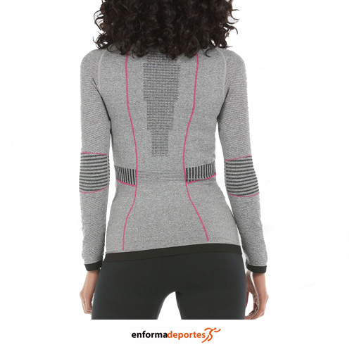 CAMISETA MUJER +8000 CHAMLANG 24I | GRAFITO VIGORE - Imagen 3