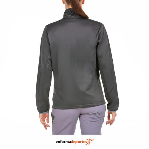 SUDADERA MUJER +8000 COBIJA FA2024 | NEGRO - Imagen 3