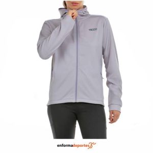 SUDADERA MUJER +8000 COCHAM FA2024 | GRIS PERLA
