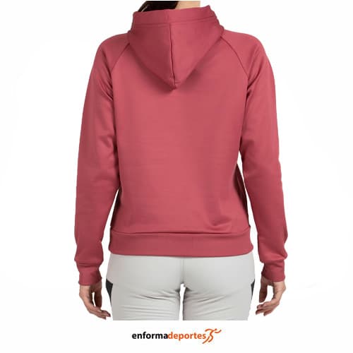 Sudadera mujer +8000 Elin | VINO ROSADO - Imagen 3