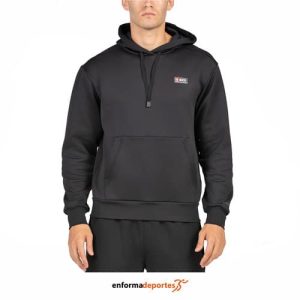 Sudadera hombre +8000 Euron | NEGRO