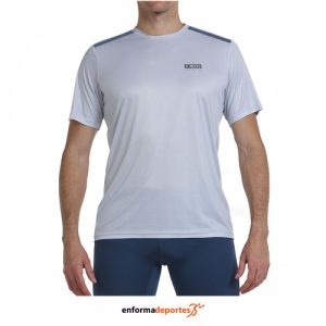 CAMISETA HOMBRE +8000 GEOR | GRIS AZULADO