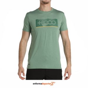 CAMISETA HOMBRE +8000 LASTEN | VERDE VIGORE