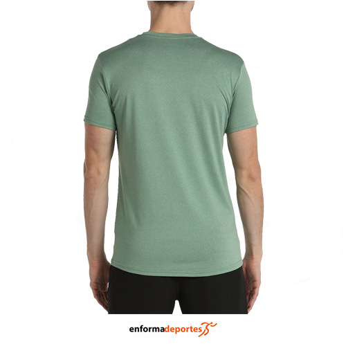 CAMISETA HOMBRE +8000 LASTEN | VERDE VIGORE - Imagen 3