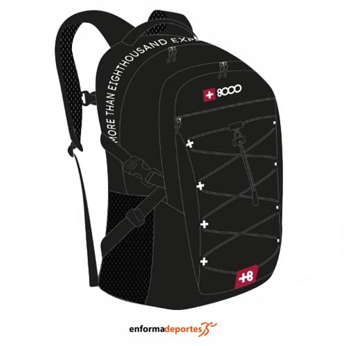 MOCHILA +8000 M-248215 | NEGRO - Imagen 2
