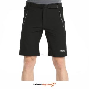 PANTALON CORTO HOMBRE +8000 MIDOF | NEGRO