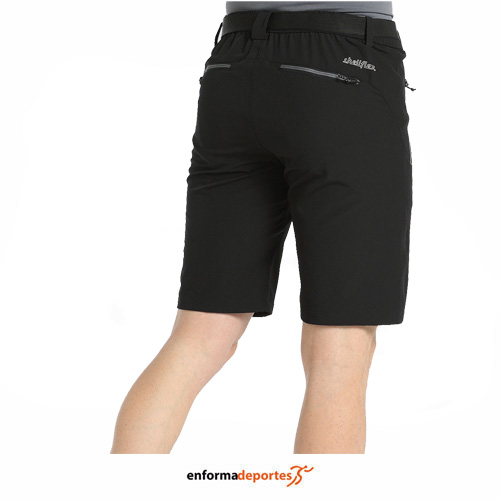 PANTALON CORTO HOMBRE +8000 MIDOF | NEGRO - Imagen 3