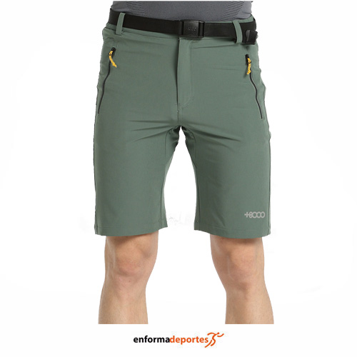 PANTALON CORTO HOMBRE +8000 MIDOF | EUCALIPTO - Imagen 2