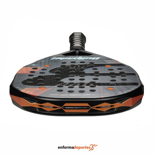 Pala Unisex Bullpadel Neuron Edge 25 | GRIS MEDIO - Imagen 3