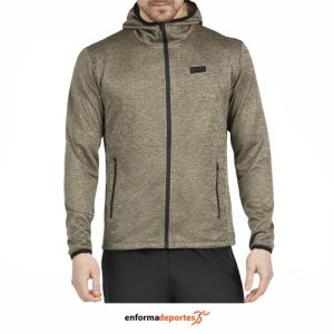Sudadera hombre +8000 Tiros | CAMEL TEJ BICOLOR
