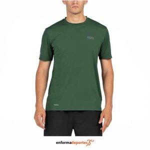 Camiseta Hombre +8000 Tirrel 26v | VERDE BOSQUE