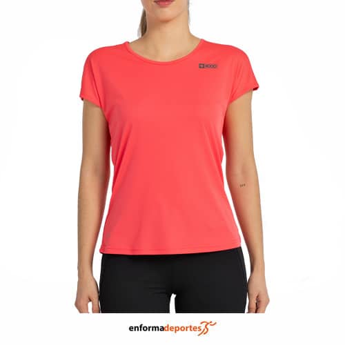 CAMISETA MUJER +8000 VALIRIA | CORAL - Imagen 2
