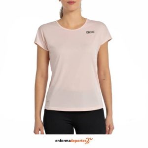 CAMISETA MUJER +8000 VALIRIA | ROSA PALIDO