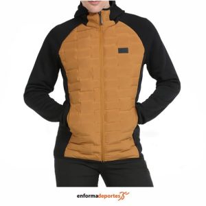 CHAQUETA HIBRIDA HOMBRE+8000 WARMEX | OCRE