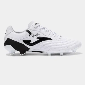Zapatillas Futbol Aguila Cup 2502 FG Blanco Negro