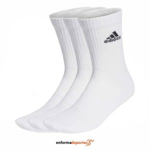 CALCETINES ADIDAS SPW CREW 3P | WHITE/BLACK
