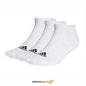 CALCETINES ADIDAS T SPW NS 3P | WHITE/BLACK