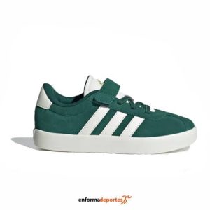 Zapatilla junior Adidas Vl Court 3.0 El C | CGREEN/OWHITE/GOLDMT