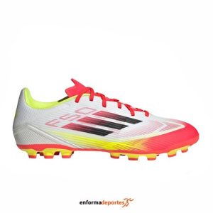 Bota Futbol Hombre Adidas F50 League 2g/3g Ag | FTWWHT/CBLACK/SYELLO