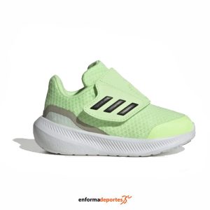ZAPATILLA INFANTIL ADIDAS RUNFALCON 3.0 AC | GRESPA/CBLACK/PUTGRE