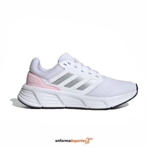 ZAPATILLA MUJER ADIDAS GALAXY 6 | FTWWHT/SILVMT/CLPINK