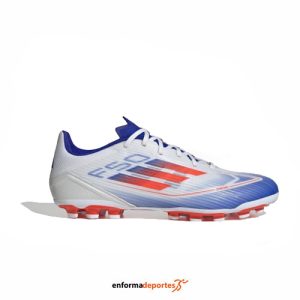 Bota Futbol Hombre Adidas F50 League 2g/3g Ag | FTWWHT/SOLRED/LUCBLU