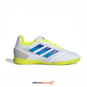 ZAPATILLA JUNIOR ADIDAS SUPER SALA 2 | FTWWHT/ROYBLU/TESOYE