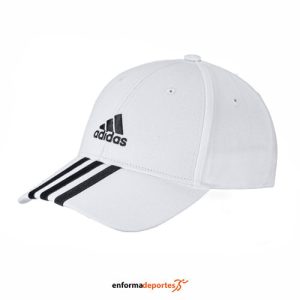 GORRA ADIDAS BBALL 3S CAP CT | WHITE/BLACK
